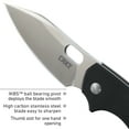 thumbnail image 5 of CRKT Pilar III Everyday Carry EDC Pocket Folding Knife with Frame Lock: Stainless Steel Plain Edge Blade, G10 Handle, Pocket Clip, 5317, 5 of 8