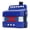 Blue, variant on M Buder Button Accordion for Beginners 7 Keys Control 2 Bass Kids Educational Musical Instrument Stage Performance Practice, Pink (7.87 in / 20 cm)