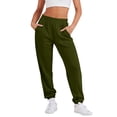 thumbnail image 1 of Gibobby Pantalones de invierno para mujeres Pantalones De Chándal Para Mujer Con Bolsillos Pantalones De Chándal Inferiores Para Mujer Con Bolsillos(AG,G), 1 of 5