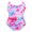 Colorful Fish Scales, variant on iEFiEL Big Girls Swimsuit One Piece Sleeveless Swimwear Bathing Suit, Size 4-16