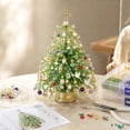 thumbnail image 5 of PLPPYFS DIY Beaded Christmas Tree Kit, Handmade Mini Desk Xmas Bead Art, Create Your Own Sparkling Holiday Decoration, 3D Crystal Bead Christmas Tree Making Kit, Holiday Tabletop Decorations, 5 of 7