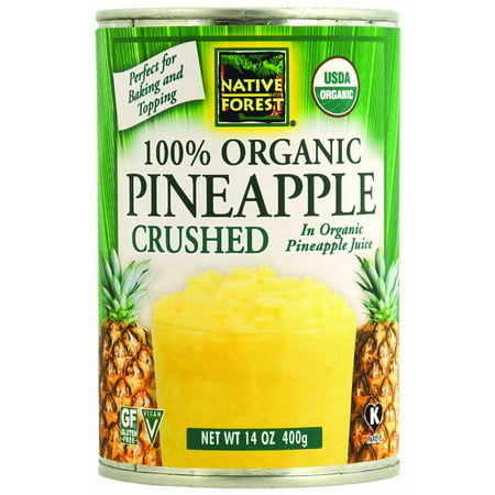 Native Forest 100% Organic Pineapple Crushed, 14.0 OZ