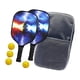 thumbnail image 1 of Raquetas de Pickleball DYNWAVEMX con bolsa de almacenamiento portátil 2 Paletas 4 bolas agarre cómodo, 1 of 8