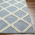 thumbnail image 4 of Hauteloom Andra Recycled Material Living Room, Bedroom Area Rug - Gray, Purple - 8' x 10', 4 of 7