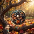 thumbnail image 4 of 8.9 Inches Halloween/Autumn-themed Puzzle Suncatcher, DIY Acrylic Stained Glass Style Window Hanging Decor, Sun Catcher Puzzle Gift for Women, Mom, Grandma, Wife, Garden Lovers, 4 of 9