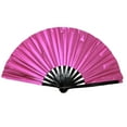 thumbnail image 1 of FloHua 2025 Trendy Black Kung Fu Fan - Authentic Martial Arts Practice & Cultural Display, Lightweight & Durable, Perfect for Performances & Gifts, 1 of 1