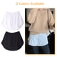 thumbnail image 2 of Guardurnaity con dobladillo falso para mujer, tela transpirable, exquisita camisa artesanal, 2 uds. Prendas para la parte inferior del cuerpo SG, 2 of 6