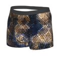 thumbnail image 2 of Bingfone Watercolor Snake Skin Men'S Underwear - Casual Stretch Boxer Briefs-Small, 2 of 9