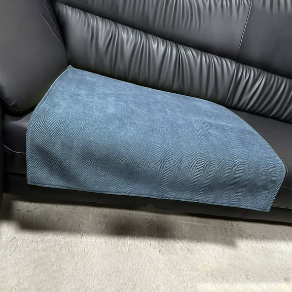 Herringbone Chenille Fabric Furniture Protector Sofa Cover