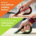 thumbnail image 2 of Box Cutter Slice 10400 3 Position Manual Button Ceramic Blade, 2 of 7