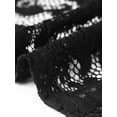 thumbnail image 5 of INSPIRE CHIC Women's Wedding Guest Dress Evening Outfits 2 Pieces Sleeveless Dresses with Shrug XS Black, 5 of 6