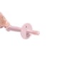 thumbnail image 2 of Cepillo de dientes rosa para bebé de silicona 360 grados juguete para la dentición, 2 of 5