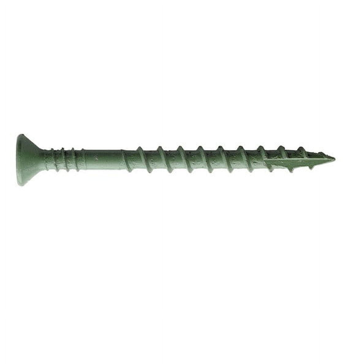 SENCO 08D300W 8-Gauge 3 in. #2 Square Exterior WX3 Collated Screw (800-Pack)