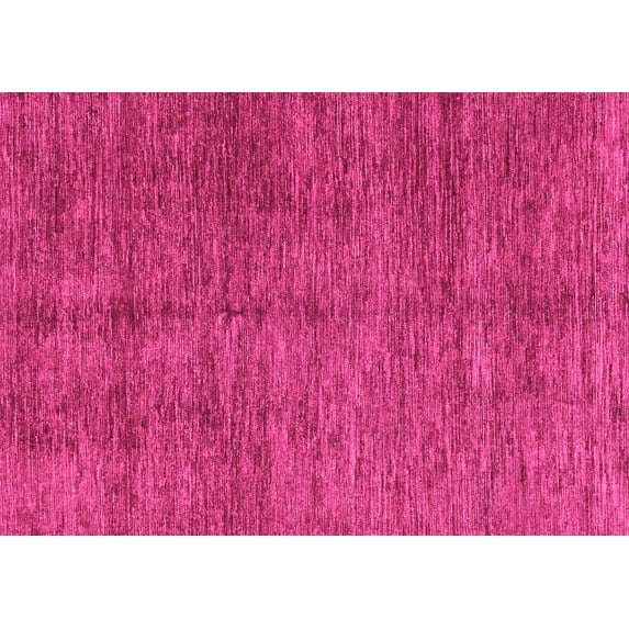 Ahgly Company Machine Washable Indoor Rectangle Abstract Pink Modern Area Rugs, 7' x 9'