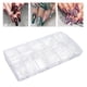 thumbnail image 1 of Uñas Postizas, Puntas De Uñas Transparentes Artificiales, 500 Piezas Seguras Para El Hogar, 1 of 7