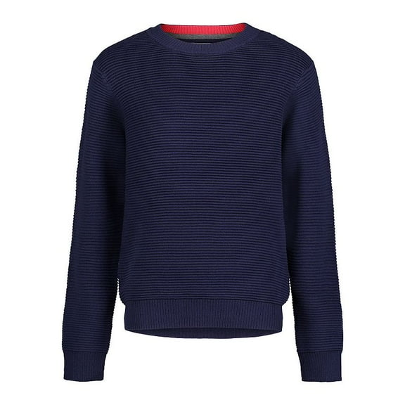 Izod Boy's Crewneck Sweater XS Peacoat Blue