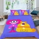 thumbnail image 2 of Maddie + Triggs Conjunto de sábanas temático, trío de piezas, cómodo y amigable con la piel, diseño único, regalo de decoración para el hogar para familiares, amigos y fans,173cm *218cm, 2 of 6