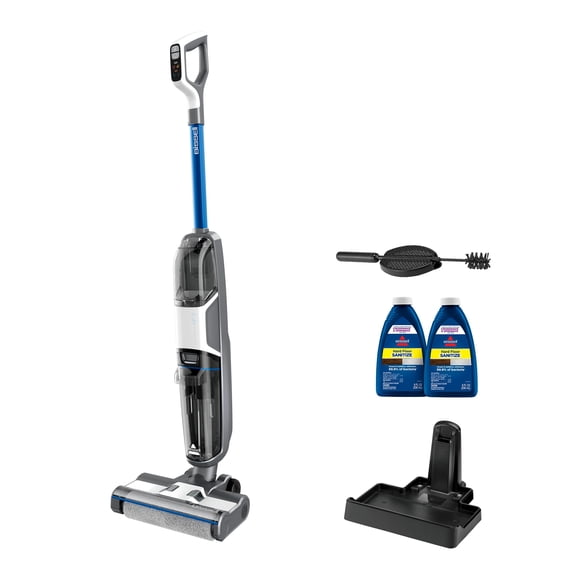 BISSELL Crosswave HF3 Cordless Wet/Dry Vacuum Cleaner and Mop, Multi-Surface and Hardwood Floor Cleaner, 3649A,White/Blue/Black