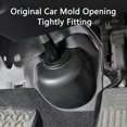 thumbnail image 4 of Car Steering Shaft Protective Cover Cab Steering Shift Decorative Trim For Toyota RAV4 20- LHD Interior Accessories, 4 of 5