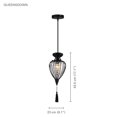 thumbnail image 2 of Xtricity - 1 Light Pendant, 9.1'' Width, From the QueensDown Collection, Black, 2 of 3