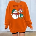 thumbnail image 1 of Qiopertar Blouse à Manches Longues Imprimée pour Femmes, Col Rond, Pull Décontracté, Offres du Jour, Liquidation à Moins de 5$, jusqu'à 90 % de Réduction, 1 of 5