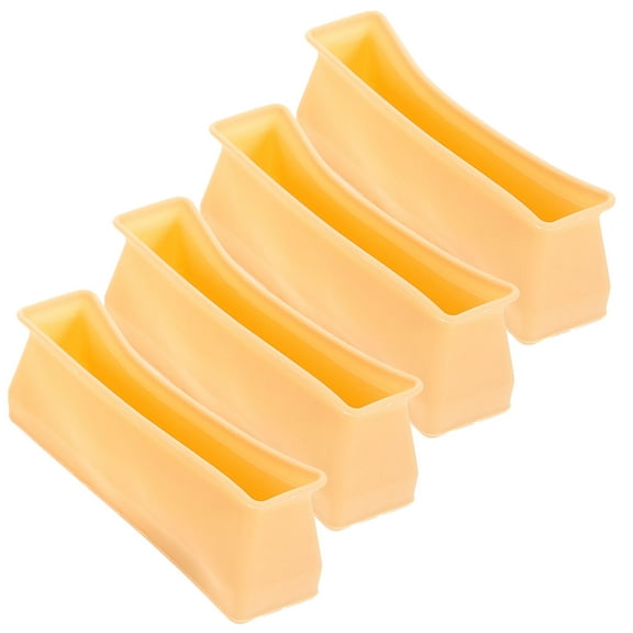 OFFIGAM 4-Pack Silent Bed Stopper Pads for Furniture Legs, Assorted Colors, Non-Slip Floor Protectors
