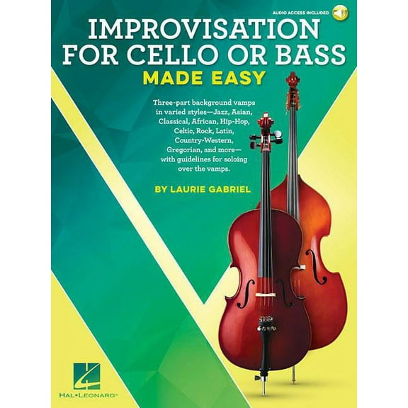 Improvisation for Cello or Bass Made Easy (Paperback)