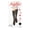 Black, variant on Women's 15D Sheer Support Knee-high One Size Nylon Stockings 6 Pack (Black)