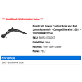 thumbnail image 2 of Front Left Lower Control Arm and Ball Joint Assembly - Compatible with 2001 - 2005 BMW 325xi 2002 2003 2004, 2 of 2