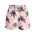 thumbnail image 4 of Axiiglly Beach Shorts for Men Plus Size Summer Shorts Casual Floral Printed Board Shorts Elastic Waist Vacation Swim Trunks Comfy Lightweight Hawaiian Shorts with Pockets, 4 of 5