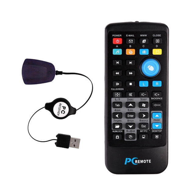 Receptor Del Controlador De Control Remoto IR Multimedia Para PC Portátil Windows 7 10 Vista SM SunniMix Nueva computadora receptora remota