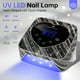 thumbnail image 2 of Lámpara LED UV para uñas CHRISTINE SHELLY, 72 W, recargable, 5 temporizadores, 2 of 7