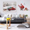 thumbnail image 4 of Kits de Pintura de diamantes navideños Escena de nieve CHAO 5D para adultos Camión rojo, 4 of 5
