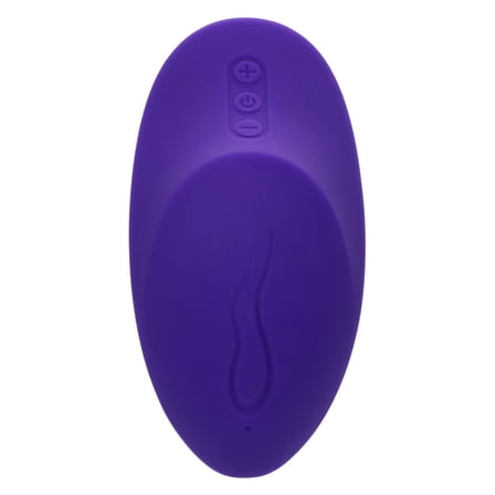 CalExotics Turbo Glide Teaser Rechargeable Silicone Massager Finger Vibrator, Purple