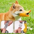 thumbnail image 2 of Dog Muzzle Silicone Duck Mouth Mask For Stop Barking Adjustable Anti-Bite Dog Mouth Cover, Breathable Washable Training for Dogs, 2 of 10