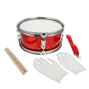 Tunable Marching Drum for Kids Set, 11In Children Percussion Snare Drum Orff Stainless Steel Performance Drum for Kids Education Using