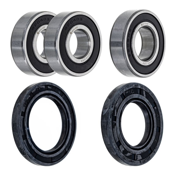 Niche Wheel Bearing Seal Kit for Suzuki DR250S DR350S DR650SE 6205-2RS 6204-2RS MK1008876