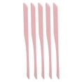 thumbnail image 2 of 5pcs Silicone Makeup Spatula Stir Double Headed Sleek Side Makeup Scraper for Cosmetic Pink, 2 of 14