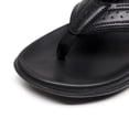 thumbnail image 4 of Wdhugt Mens Slippers Open Toe Round Toe Casual Comfortable Summer Beach Pu Us Size 7.5 Foot Length 10.04In, 4 of 8