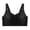 Black, variant on HGIEYS Womens Comfortable Minimizer V Neck Bras No Underwire,Lace Thin Padded Full Coverage Anti-Sagging & Side Support
