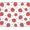 Fraise Rouge Fruits, variante sur Tapis de Souris de Jeu Fraise Rose et Fleurs 31.5 x 11.8 Pouces Base en Caoutchouc Antidérapante avec Bords Cousus, Idéal pour Couverture de Bureau Étendue et Décoration de Bureau à Domicile Élégante