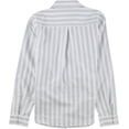 thumbnail image 2 of GUESS Womens Keelin Striped Tie Button Up Shirt, White, Medium, 2 of 2