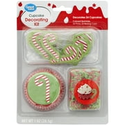 Great Value Hot Cocoa Themed Cupcake Decorating Kit, Decorates 24 Cupcakes