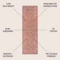 thumbnail image 4 of JONATHAN Y SANTA MONICA 2 x 10 Runner Rug, Charleston Vintage Filigree Textured Weave - Red/Beige, SMB106B-210, 4 of 6
