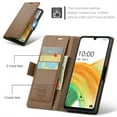 thumbnail image 2 of Jiahe Cover for Google Pixel 7A, Wallet Case with Card Holder Stand,with RFID Blocking Hybrid Shockproof Magnetic Clasp Flip Leather Full Body Protection Case Cover, brown, 2 of 6