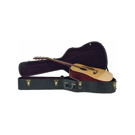 Musician's Gear Deluxe Dreadnought Case Black