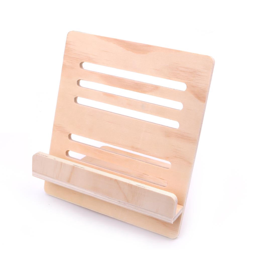 LeeQinersw Detachable Wood Desktop Bookstand Table Top Music Sheet Holder