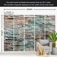 thumbnail image 3 of Surface Texture Wallpaper Wall Mural - Natural Parallelism, 3 of 5