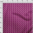 thumbnail image 3 of oneOone Rayon Dark Magenta Fabric Tribal Sewing Fabric By The Yard Printed Diy Clothing Sewing Supplies 56 Inch Wide, 3 of 5