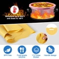 thumbnail image 3 of CHOK Doublures Réutilisables pour Mijoteuse, Lot de 2, Doublure pour Mijoteuse, Convient de 6 Qt à 8 Qt pour Plateaux de Cuisson de Mijoteuse (Rose et Jaune), 3 of 8